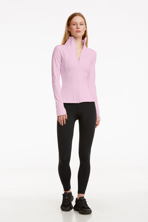 BIRDIESMOOTH - MAIN CHARACTER PILATES JACKET PEMBE PİLATES CEKETİ - Ceketler - Birdiejay